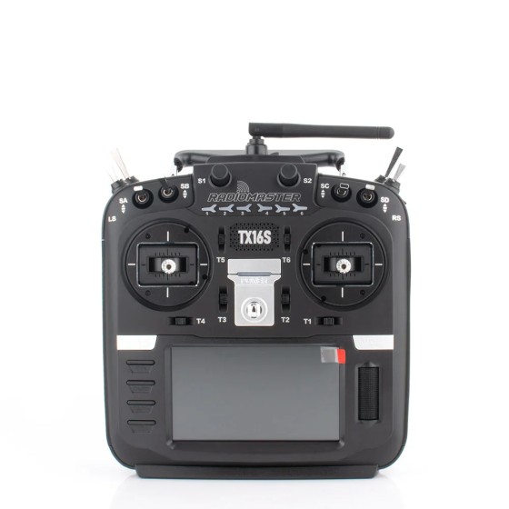 RadioMaster TX16S MKII Multi-Protocol EdgeTX OpenTX V4.0 Hall Gimbal 2.4G 16CH ELRS 4IN1  Remote Control Drone